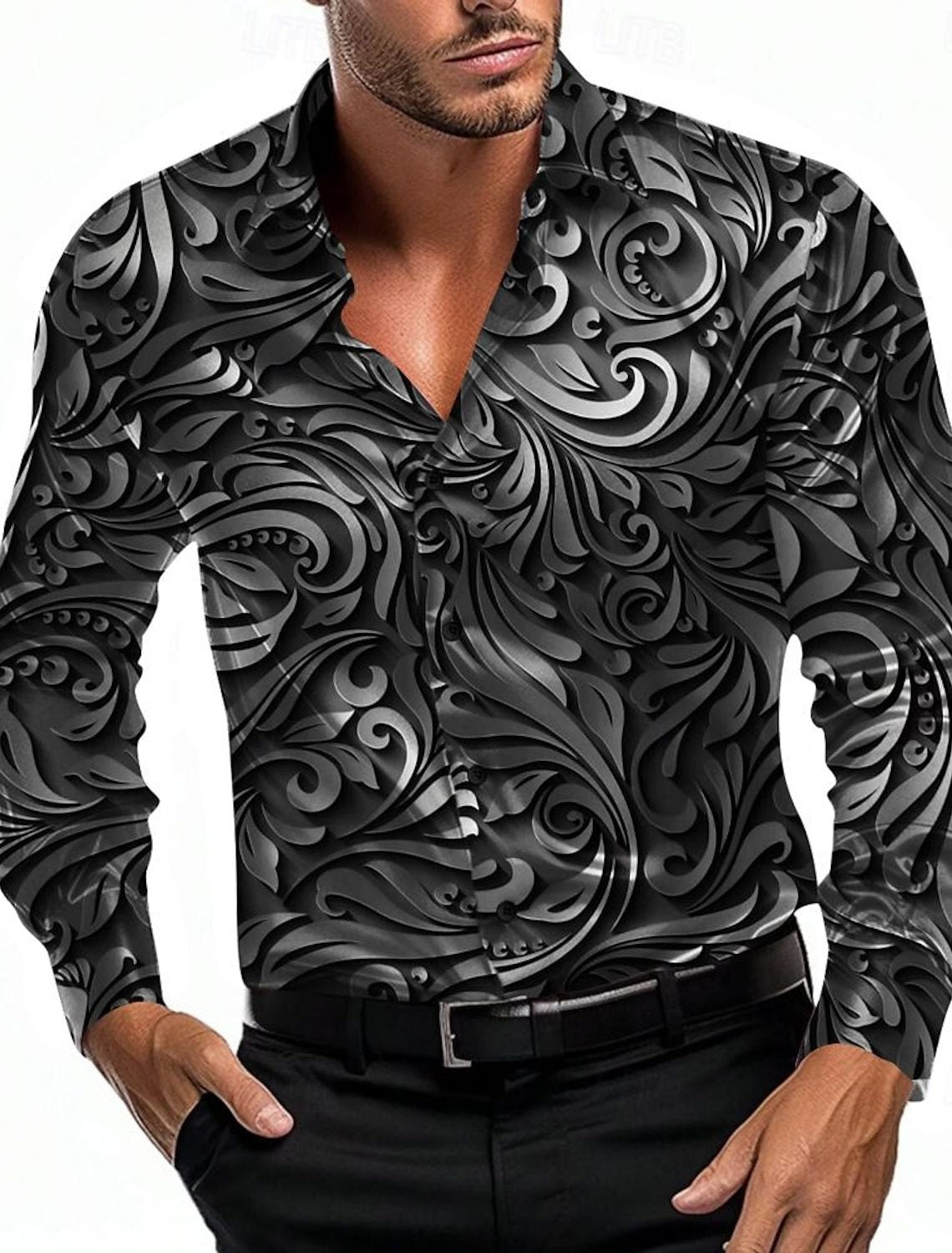 Cool Fashion Vintage Printed Shirt Hawaiian Shirt Men's Summer Shirt